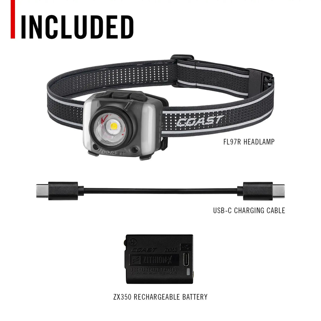 Shop Coast FL97R 1250 Lumen Rechargeable Voice Controlled Headlamp