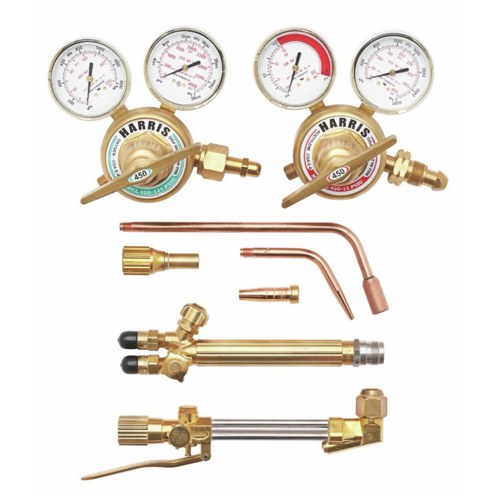 Harris Ironworker® Extra Heavy Duty Deluxe Oxy-Acetylene Outfit