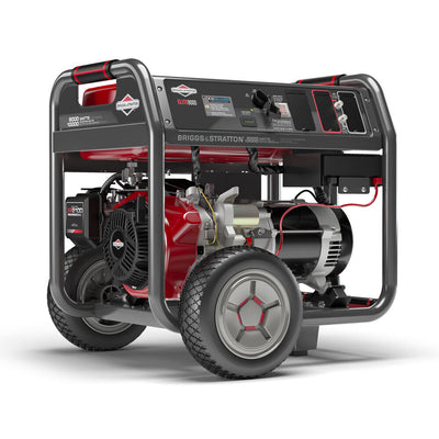 9200 Watt Elite Series Portable Generator, Electric Start, Gasoline - Briggs & Stratton