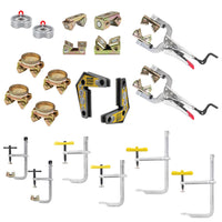Strong Hand Tools 16-Piece Clamp & Pipe Holding Kit - CLAMP-EK2
