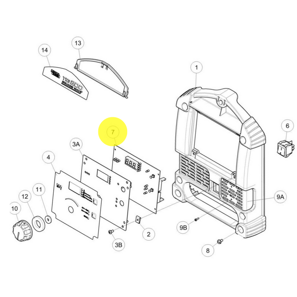 Shop Lincoln Electric 9SS31651-1, U/I PC Board Assembly 