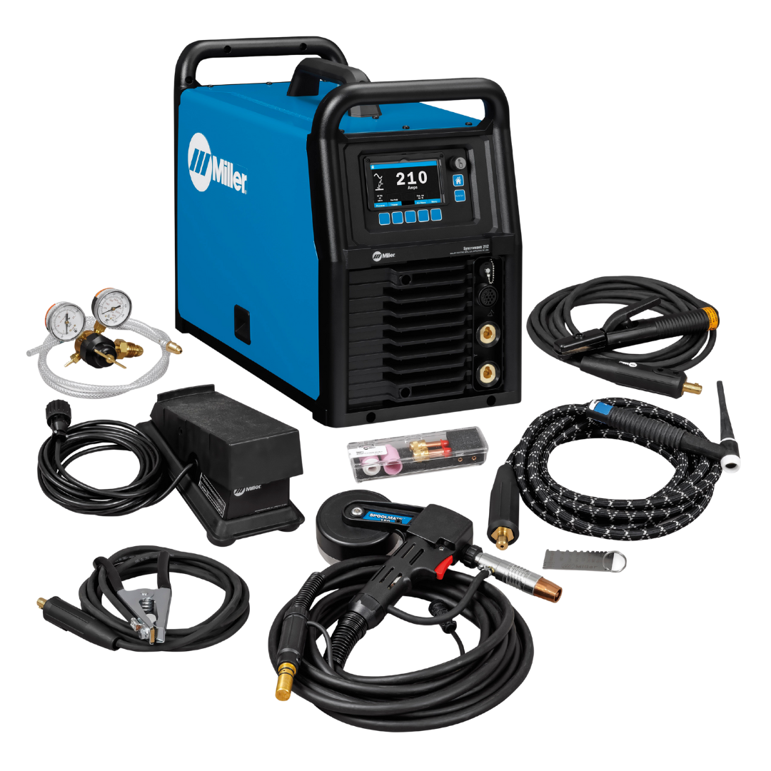 Miller Syncrowave 212, Air-Cooled Spool Gun Package - 951000200