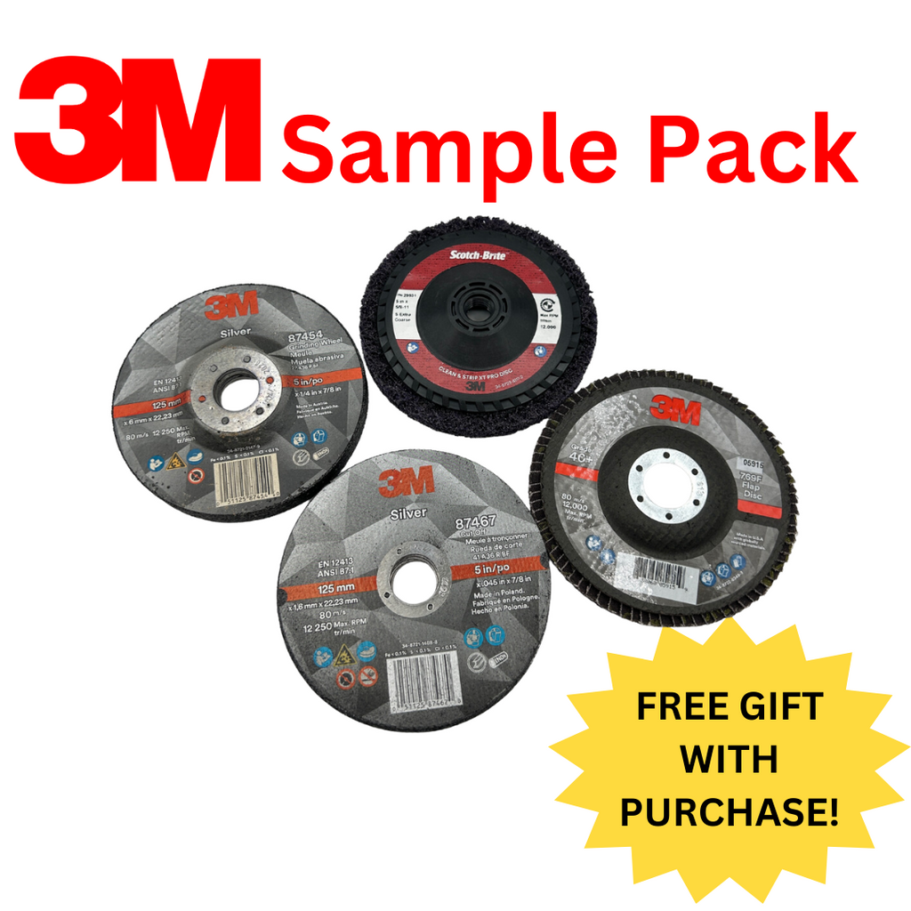 Shop 3M Abrasives Sample Pack Canada Welding Supply