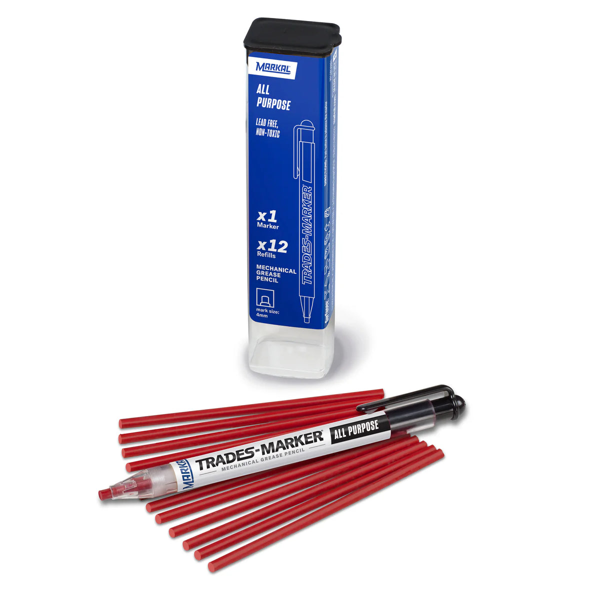 Markal Trades-Marker Mechanical Grease Pencil