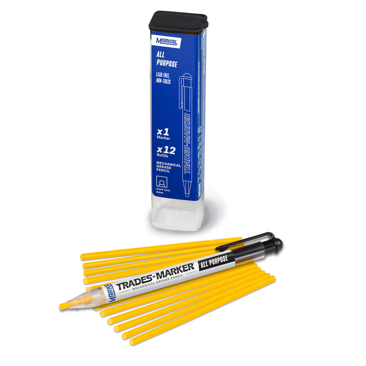 Markal Trades-Marker Mechanical Grease Pencil