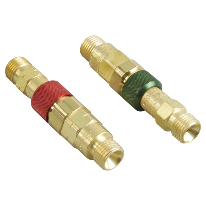 Oxy-Fuel Hose to Hose Quick Connect Set - QDB20