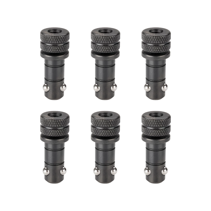 BuildPro Ball Lock Bolt Kit for 16mm Holes - 6-Pc. Kit