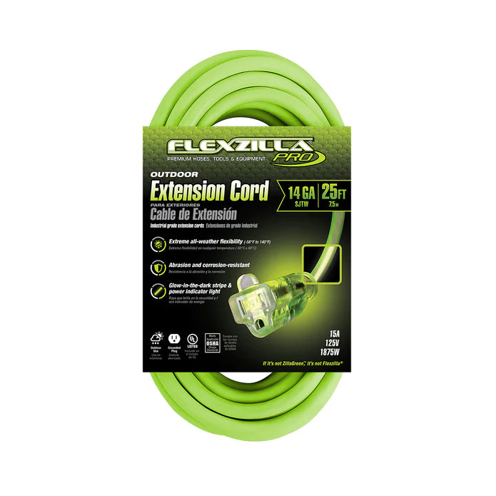 25 ft. 14/3 - FZ512725 Flexzilla Extension Cord
