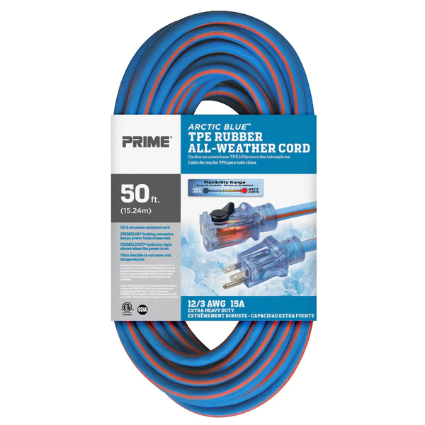 Shop Arctic Blue 12/3 Extension Cords Canada Welding Supply