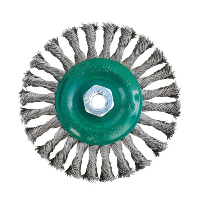 Taipan Stainless Steel Twist Knot Wire Wheels