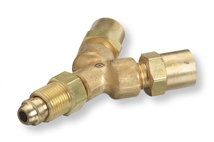 Argon Y-Fitting RH Thread 5/8-18