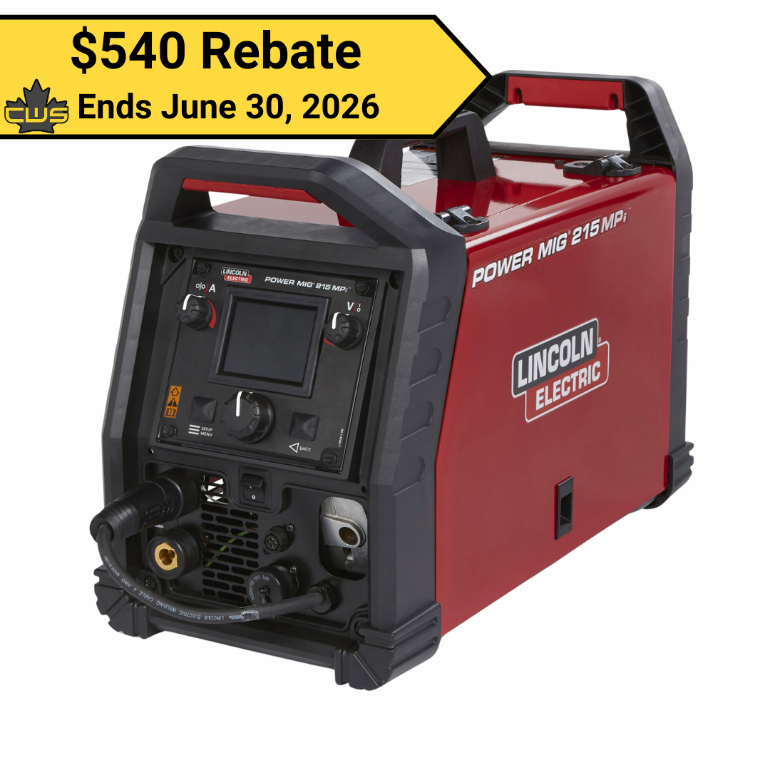 Lincoln Power MIG® 215 MPi™ Multi-Process Welding Machine