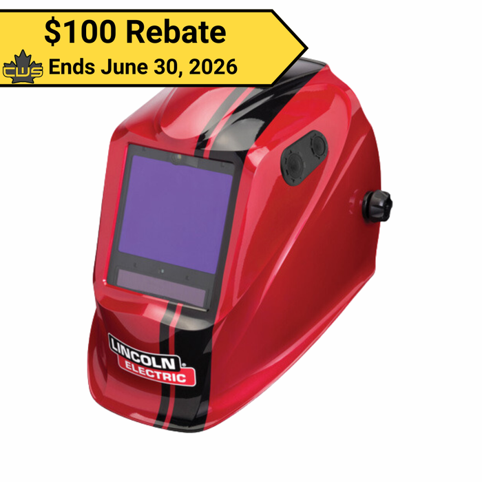 Lincoln Viking 3350 Code Red Welding Helmet