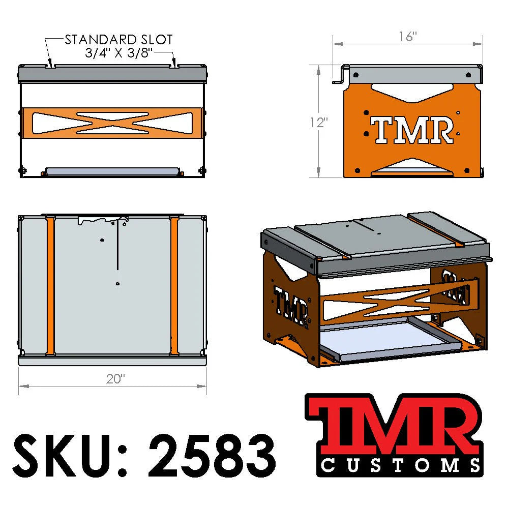 TMR Customs Portaband Stand – Benchtop Table