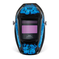 Miller Digital Performance Welding Helmet, Blue Rage, Clearlight 4x