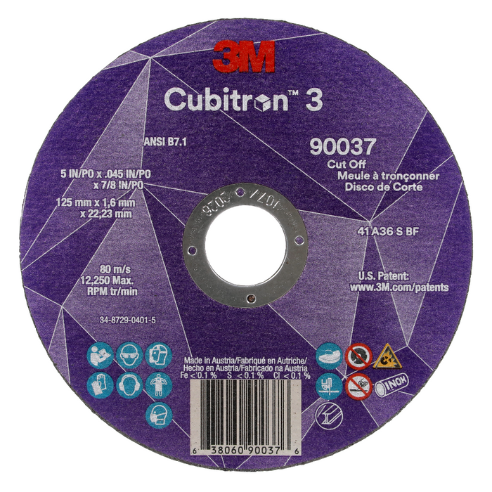 3M™ Cubitron™ 3 Cutting Discs