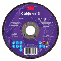 3M Cubitron 3 Cut and Grind Wheels, Type 27 Depressed Centre
