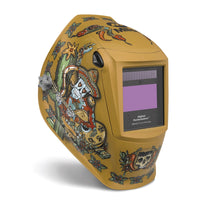 Miller Digital Performance Welding Helmet, Desert Skull, Clearlight 4x