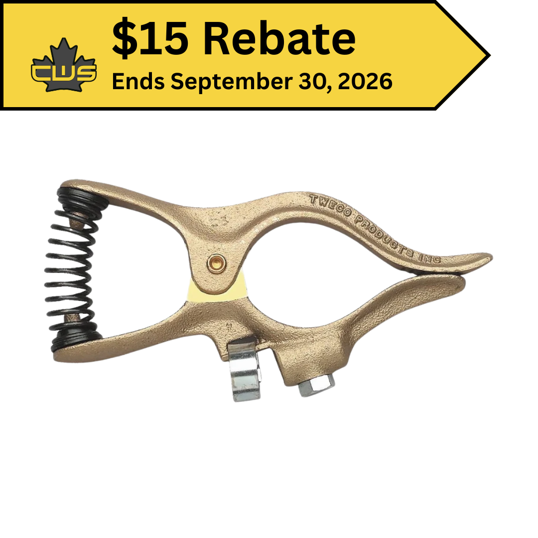Tweco Copper Ground Clamp