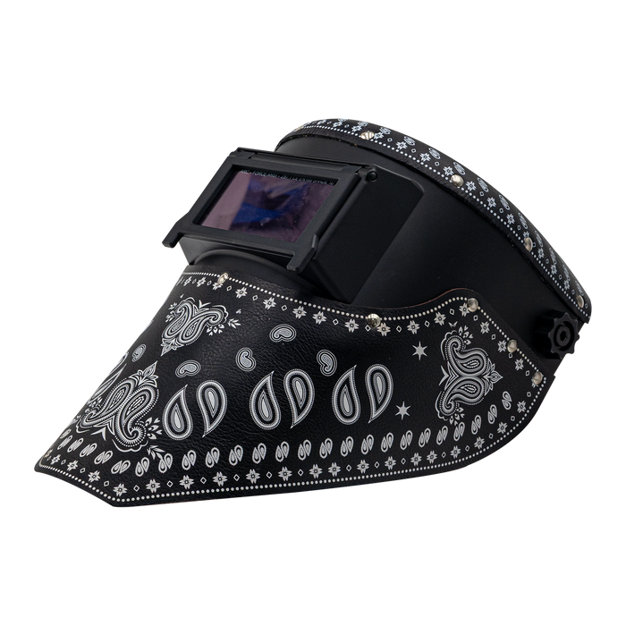 Outlaw Leather Slimeline Welding Hood Bandana Paisley
