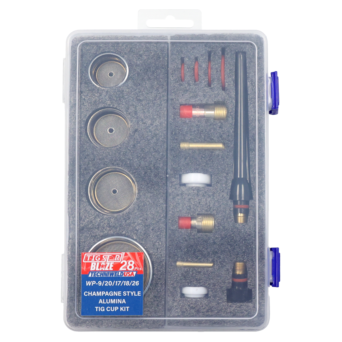 Blaze Quartz TIG Cup Kit