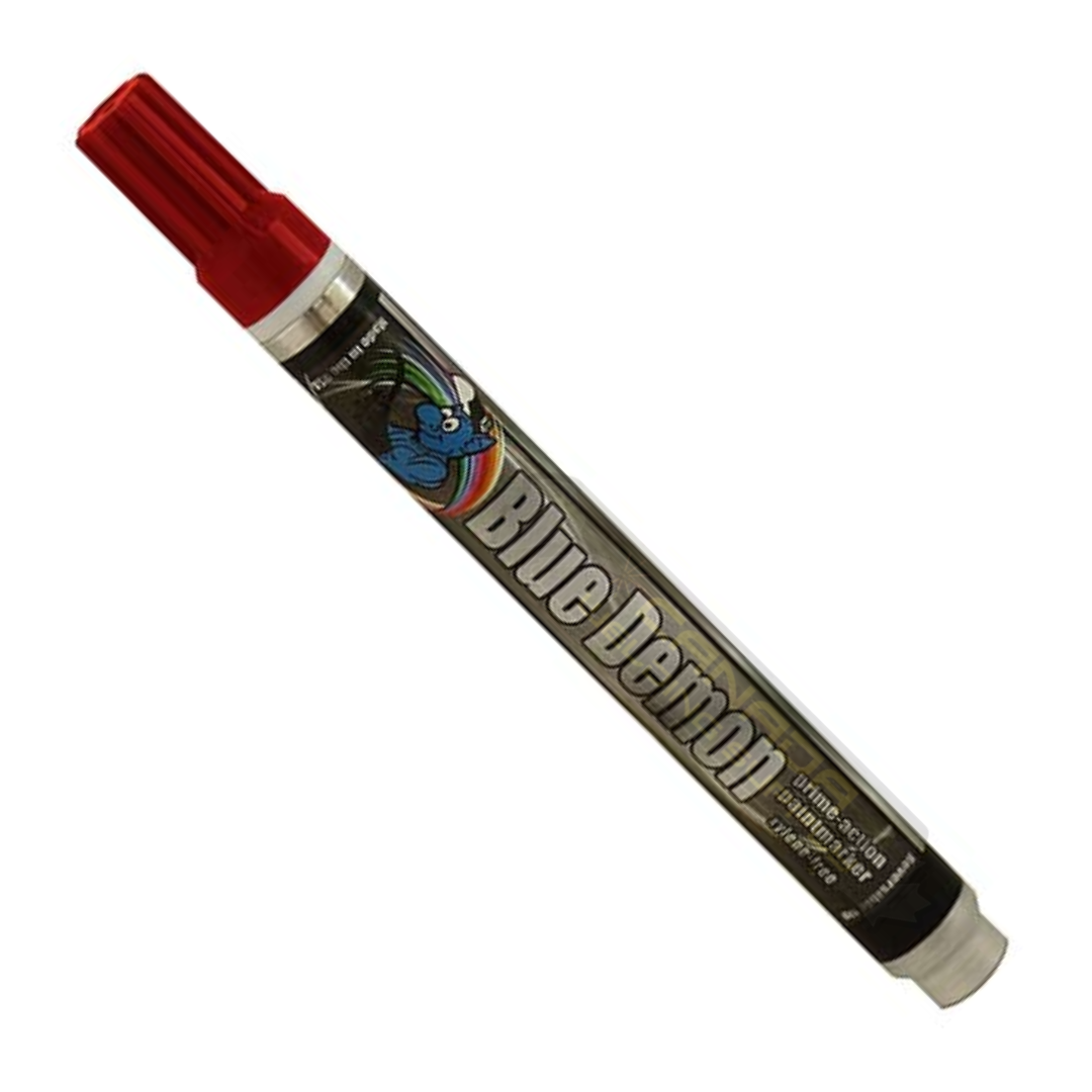 Blue Demon Industrial Paint Marker Red