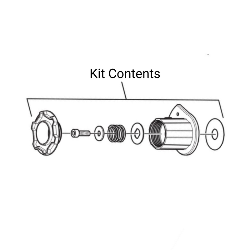 ESAB Rebel Brake Hub Kit - 0558102411