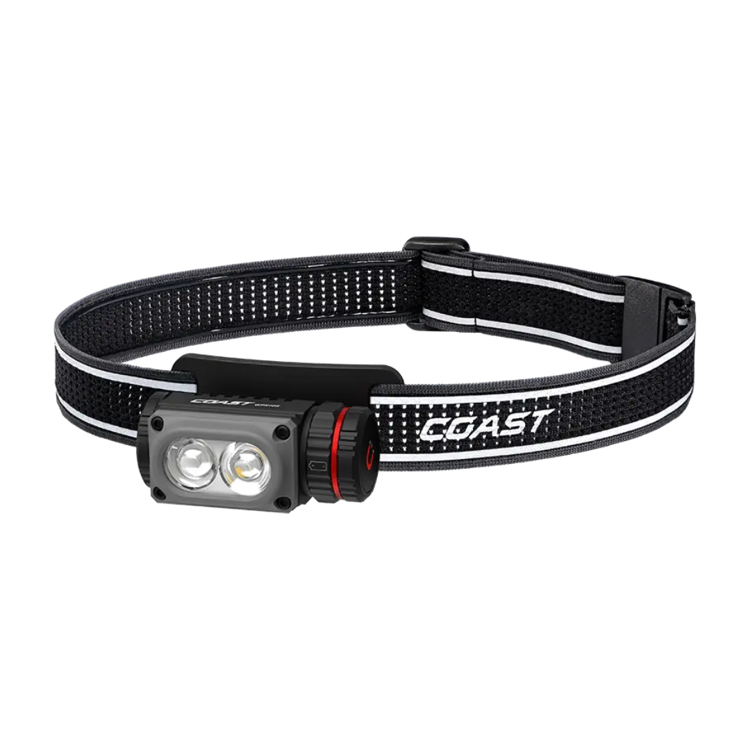 Coast WPH10R 1000 Lumen Rechargeable Dual Colour Headlamp
