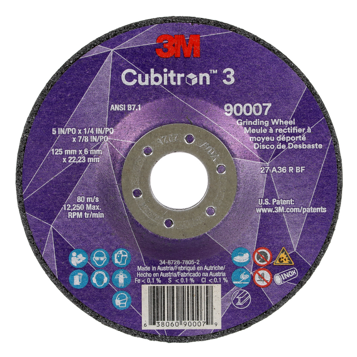 3M™ Cubitron™ 3 Grinding Wheels