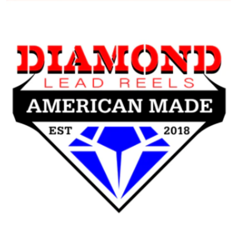 Diamond Welding Lead Reel - 10 Inch Swivel Base Double SBD10BLK