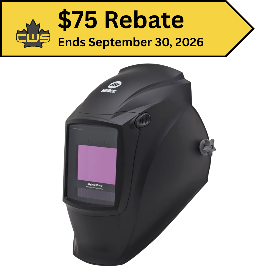 Miller Digital Elite, Black Welding Helmet, Clearlight 4x