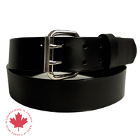Double Prong Leather Belt