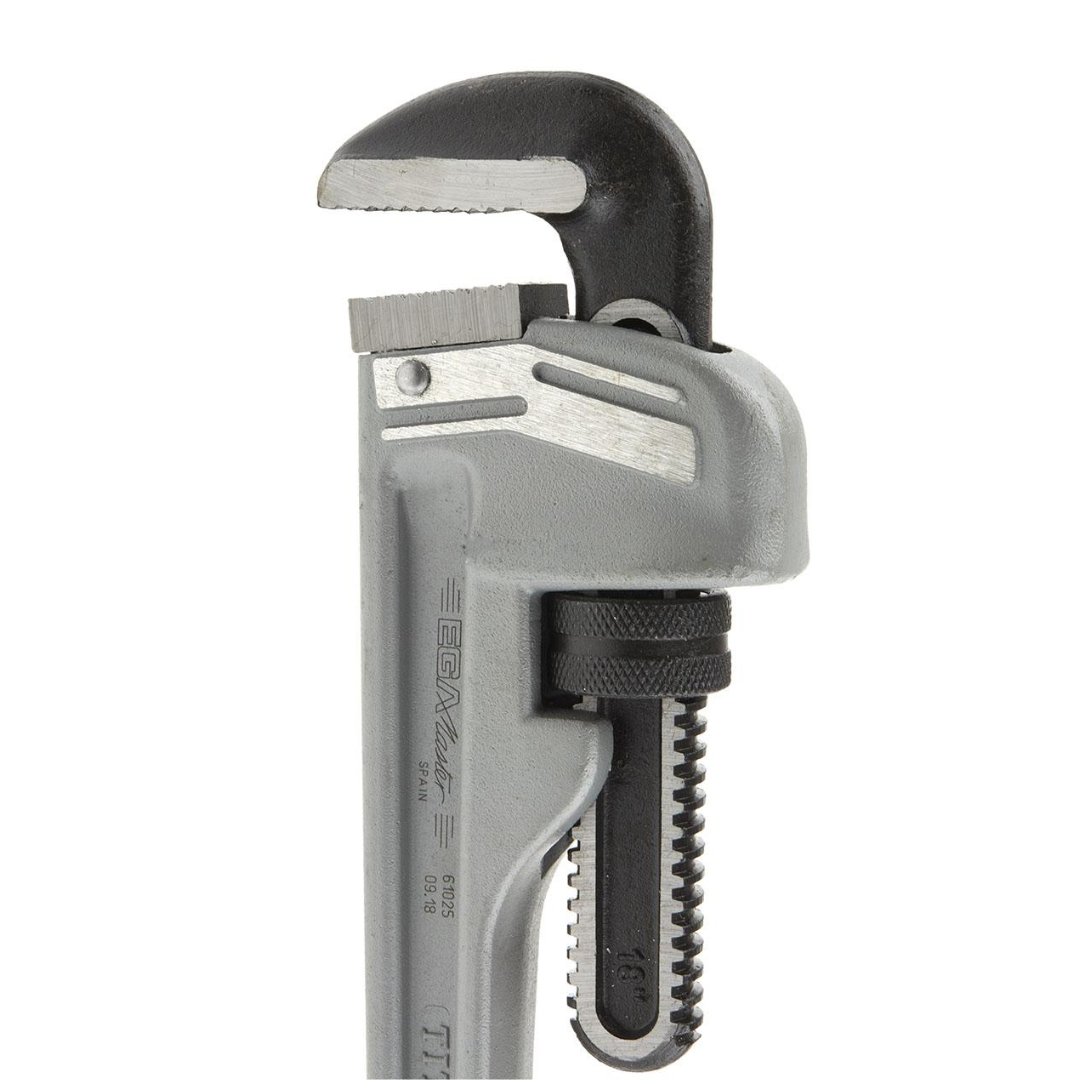 EGA Master 18" HD Aluminum Adjustable Pipe Wrench