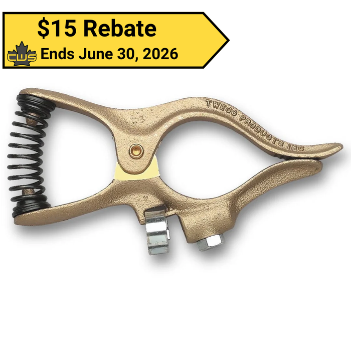 Tweco Copper Ground Clamp