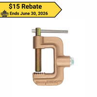 Tweco GC-600-50 Ground Clamp - 9210-1150