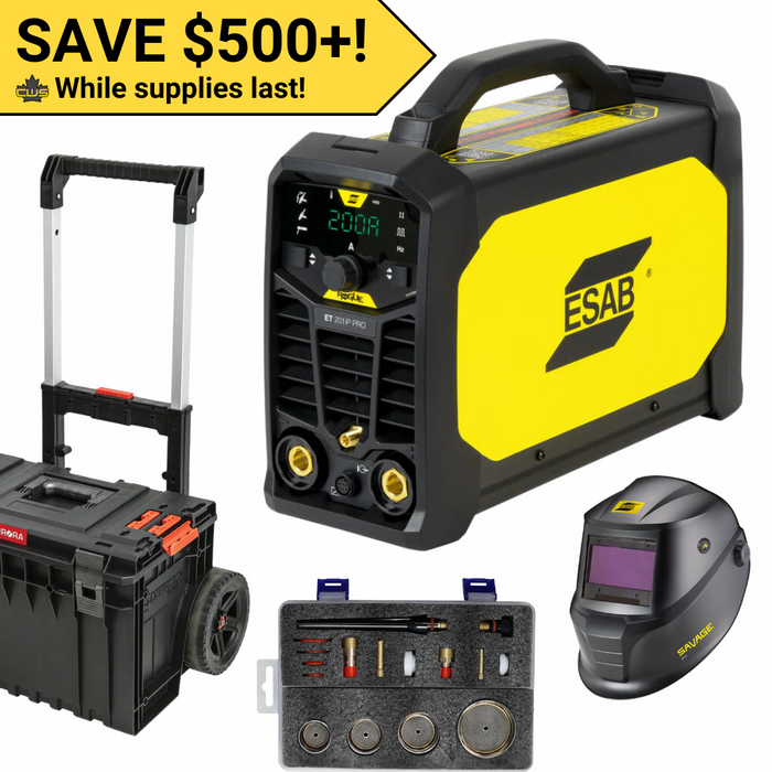 ESAB Rogue ET 201iP PRO Pulsed TIG/Stick Welder