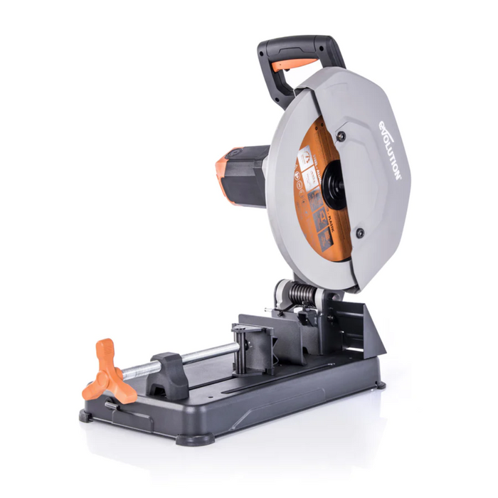 Evolution R355CPS: Multi-Material Cutting Chop Saw With 14 In. Blade