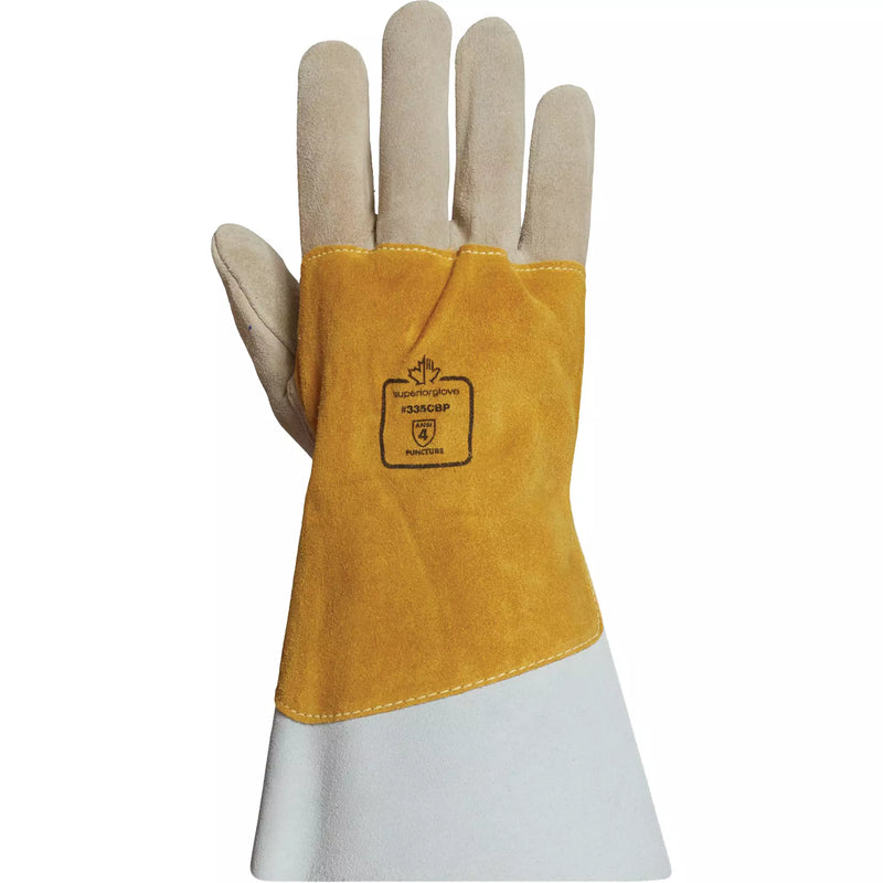 Endura 335CBP Grain Cowhide TIG Welding Gloves