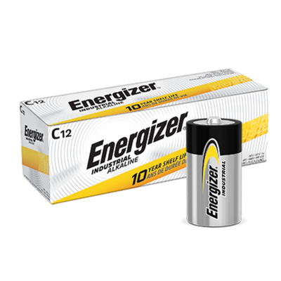 Energizer Industrial® Alkaline C Batteries (12/Pack)