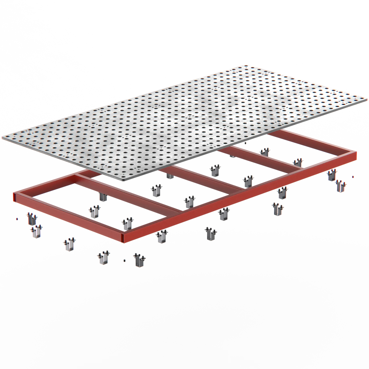 Fireball Pro Welding Fixture Table Kit, 6' x 3'