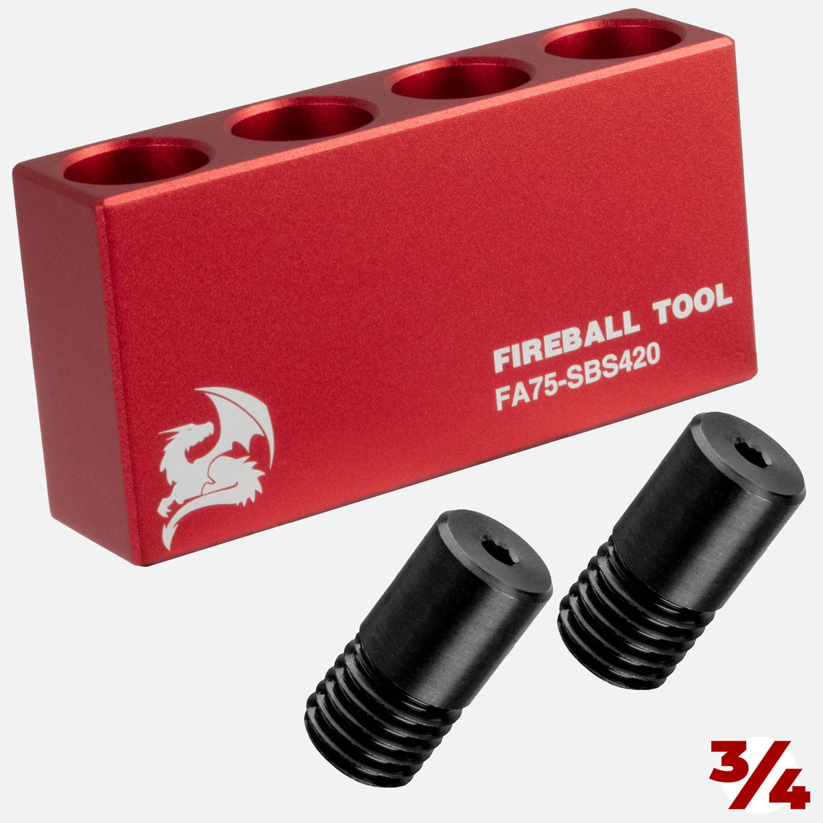 Fireball Tool Fence Block (4"x1"x2") - 3/4" System