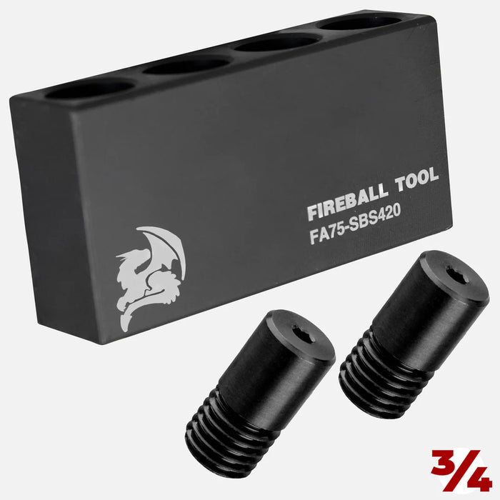 Fireball Tool Fence Block (4"x1"x2") - 3/4" System