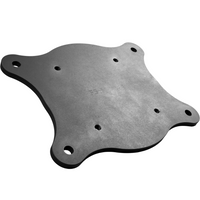 Fireball Tool 6.5" Hardtail Vise Mounting Plate