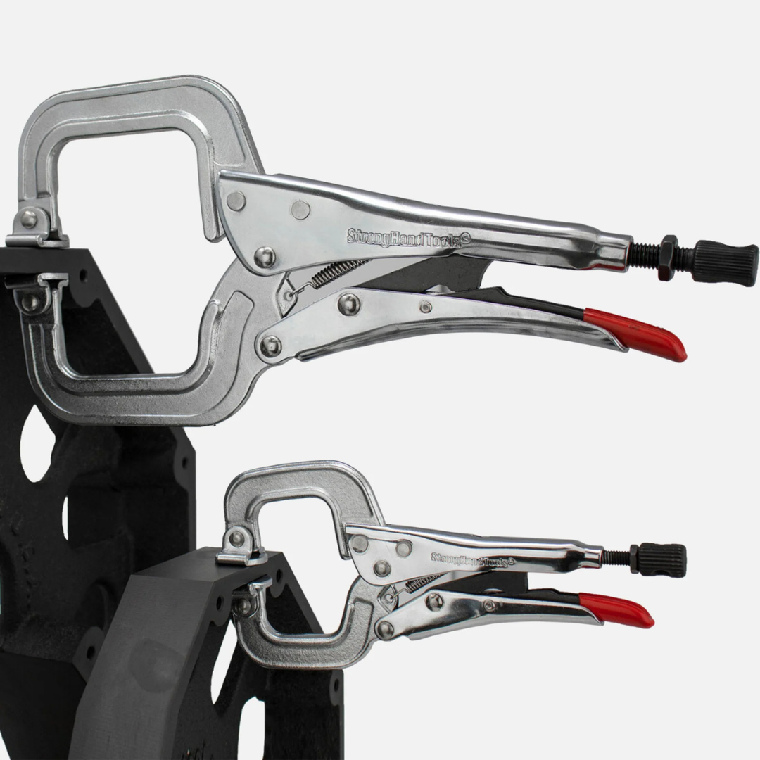 Fireball Tool Locking C-Clamp Set (2-Pack), 6"/11" Mix