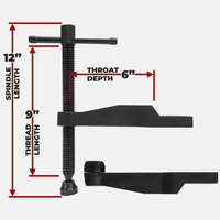 Fireball Tool Maximus Clamp (Set Of 2)