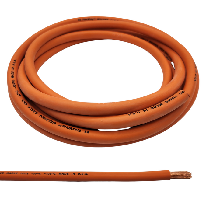 FlexWhip™ Ultra Flexible Welding Cable (Order by the foot)