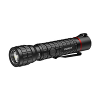 G40R 1000 Lumen Rechargeable Flashlight, Waterproof, Twist Focus