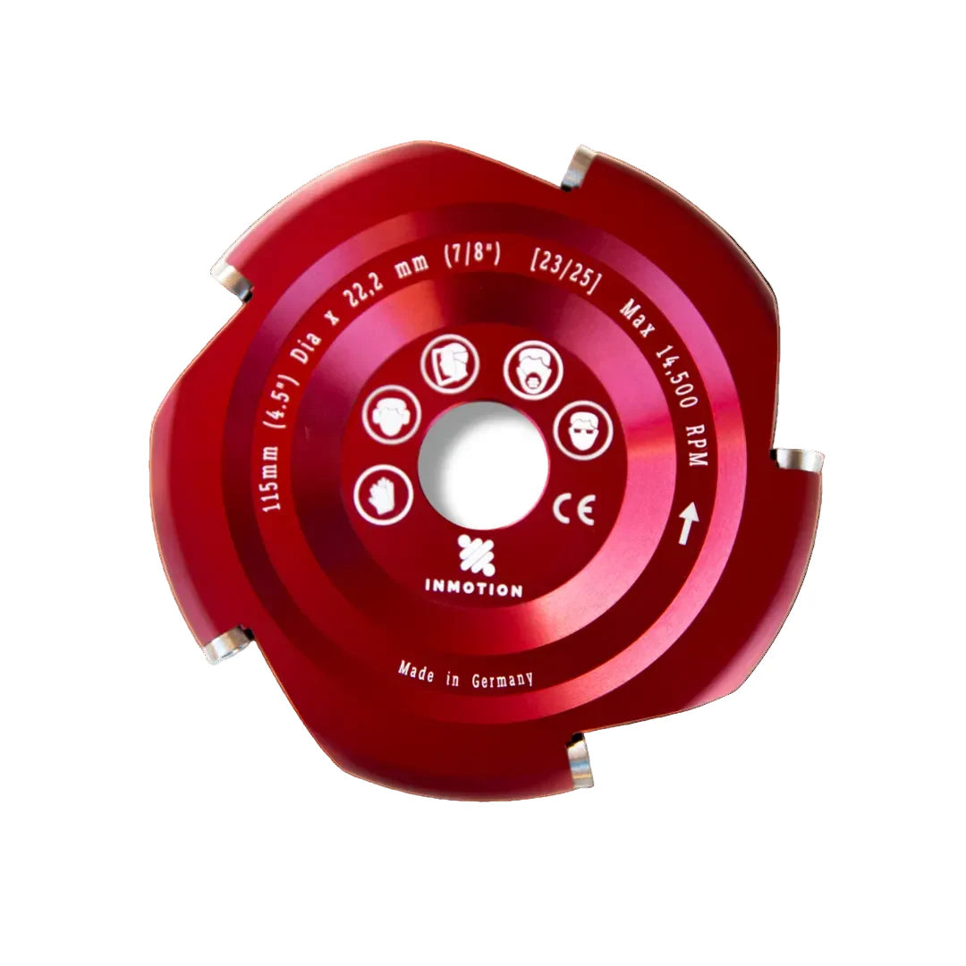 Heavy Hitters Duz-AL Milling Disc 4-1/2" Red