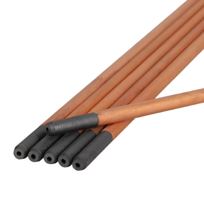 Hollow Pointed Copper Clad Air Carbon-Arc DC Electrodes