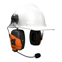 ISOTUNES LINK 2.0 Helmet Mount Noise Isolating Bluetooth Earmuffs